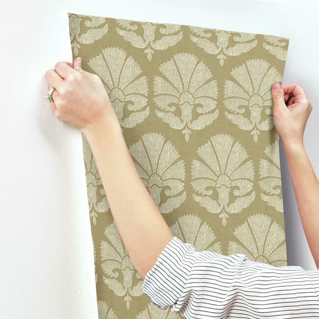 Ottoman Fans Wallpaper Wallpaper Ronald Redding Designs   