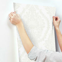 Heritage Damask Wallpaper Wallpaper Ronald Redding Designs   