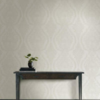 Heritage Damask Wallpaper Wallpaper Ronald Redding Designs   
