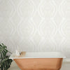 Heritage Damask Wallpaper Wallpaper Ronald Redding Designs   