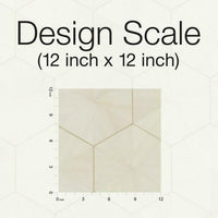 Hexagram Wood Veneer Wallpaper Wallpaper Ronald Redding Designs   