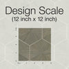 Hexagram Wood Veneer Wallpaper Wallpaper Ronald Redding Designs   