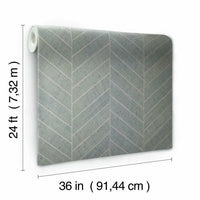 Atelier Herringbone Wallpaper Wallpaper Ronald Redding Designs   