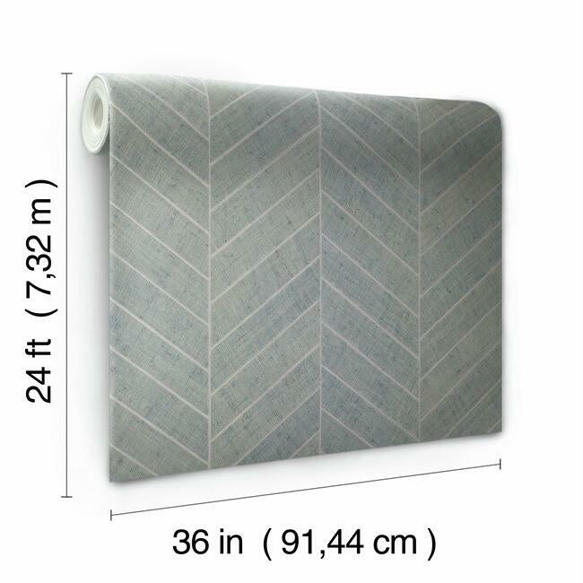 Atelier Herringbone Wallpaper Wallpaper Ronald Redding Designs   