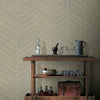 Atelier Herringbone Wallpaper Wallpaper Ronald Redding Designs   