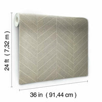 Atelier Herringbone Wallpaper Wallpaper Ronald Redding Designs   
