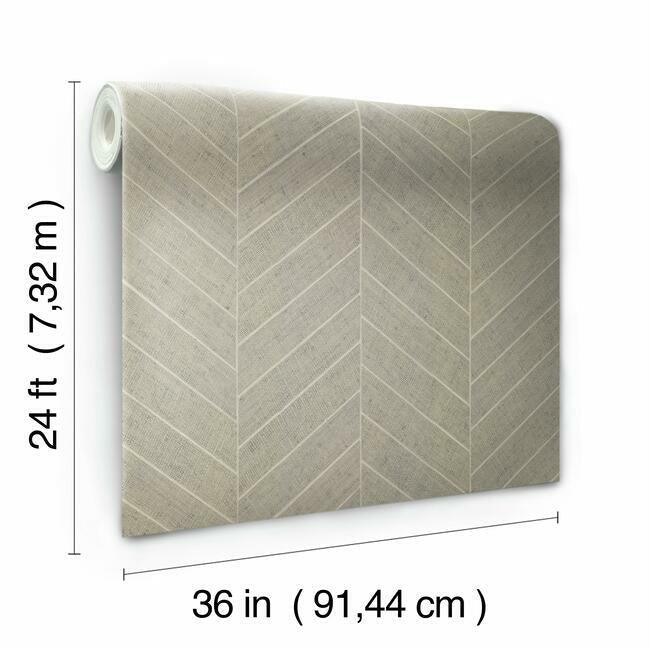 Atelier Herringbone Wallpaper Wallpaper Ronald Redding Designs   