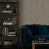 Atelier Herringbone Wallpaper Wallpaper Ronald Redding Designs   
