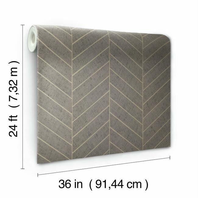 Atelier Herringbone Wallpaper Wallpaper Ronald Redding Designs   
