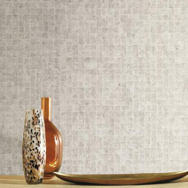 Leather Lux Wallpaper Wallpaper Ronald Redding Designs   