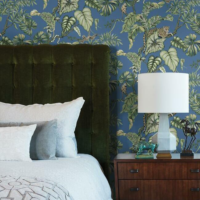 Jungle Cat Wallpaper Wallpaper Ronald Redding Designs   