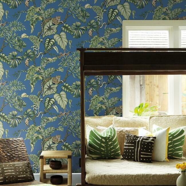 Jungle Cat Wallpaper Wallpaper Ronald Redding Designs   