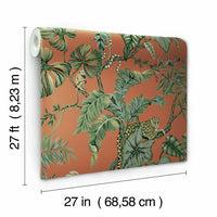 Jungle Cat Wallpaper Wallpaper Ronald Redding Designs   