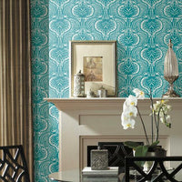 Lotus Palm Wallpaper Wallpaper Ronald Redding Designs   