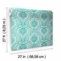 Lotus Palm Wallpaper Wallpaper Ronald Redding Designs   
