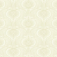Lotus Palm Wallpaper Wallpaper Ronald Redding Designs Double Roll Beige 