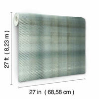 Sterling Plaid Wallpaper Wallpaper Ronald Redding Designs   