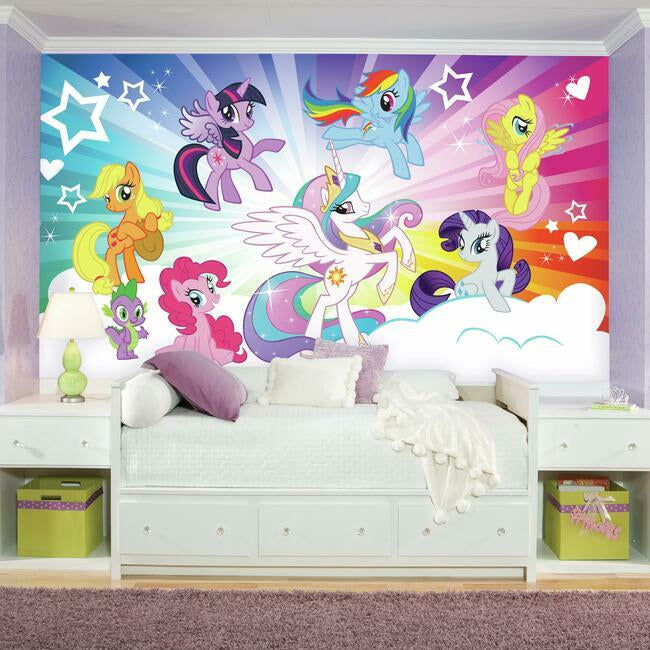 My Little Pony Cloud Burst Wall Mural Wall Mural RoomMates   