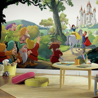 Snow White Happily Ever After Wall Mural Wall Mural RoomMates   