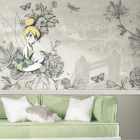 Vintage Tinkerbell XL Wall Mural Wall Mural RoomMates   