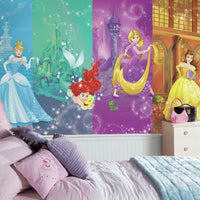 Disney Princess Scenes XL Wall Mural Wall Mural RoomMates   
