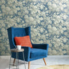 Antique Floral Sure Strip Wallpaper Wallpaper York   