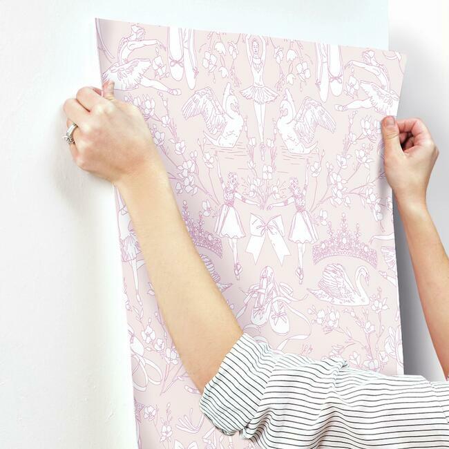 Ballet Toile Wallpaper Wallpaper York   