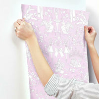 Ballet Toile Wallpaper Wallpaper York   