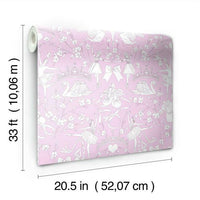 Ballet Toile Wallpaper Wallpaper York   