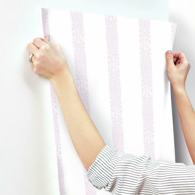 Ballerina Stripe Wallpaper Wallpaper York   