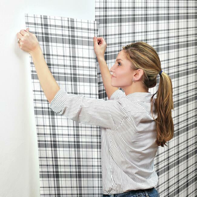 Polka Dot Plaid Wallpaper Wallpaper York   