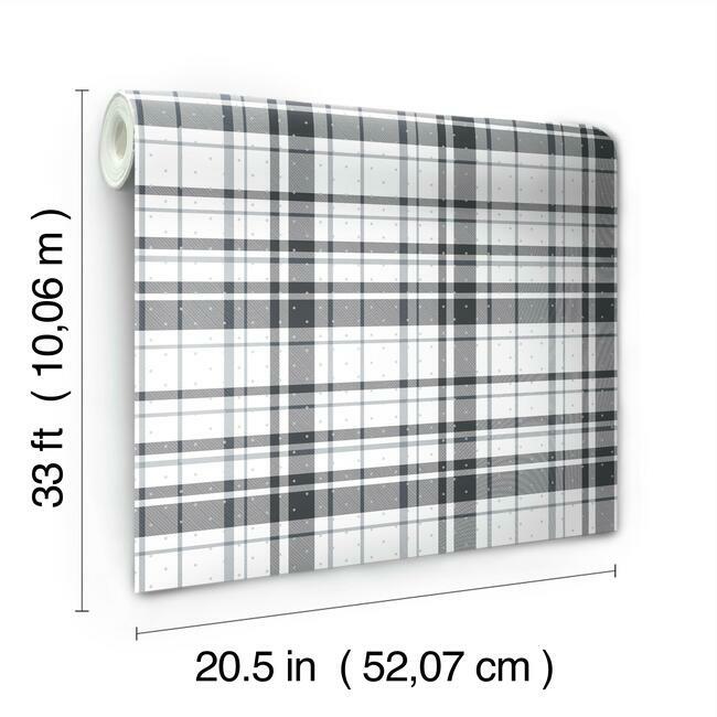 Polka Dot Plaid Wallpaper Wallpaper York   