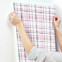 Polka Dot Plaid Wallpaper Wallpaper York   