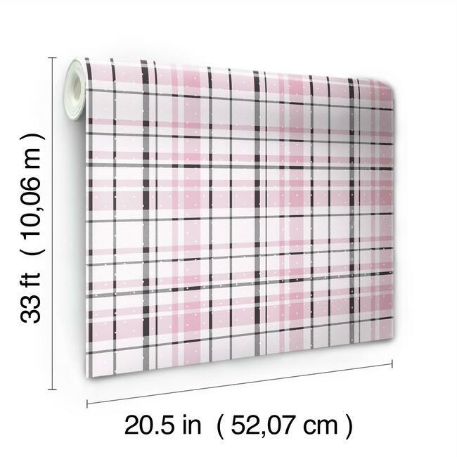 Polka Dot Plaid Wallpaper Wallpaper York   