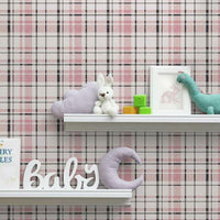 Polka Dot Plaid Wallpaper Wallpaper York   