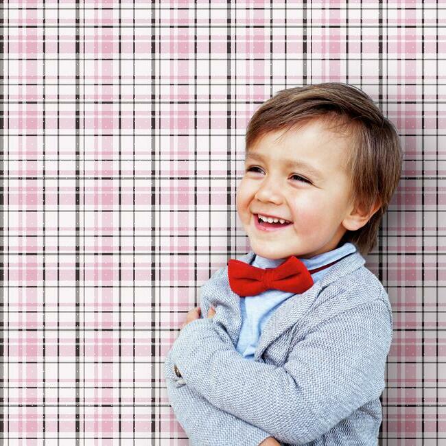 Polka Dot Plaid Wallpaper Wallpaper York   