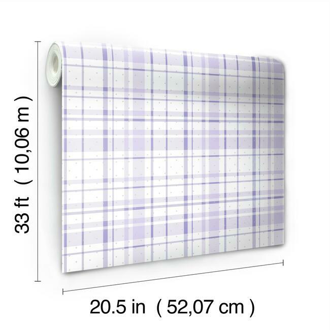 Polka Dot Plaid Wallpaper Wallpaper York   