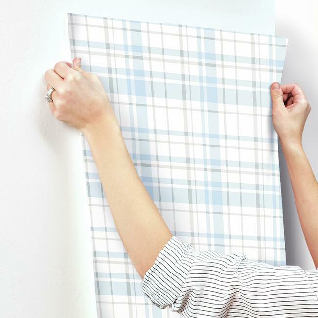 Polka Dot Plaid Wallpaper Wallpaper York   
