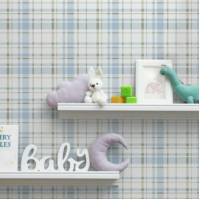 Polka Dot Plaid Wallpaper Wallpaper York   