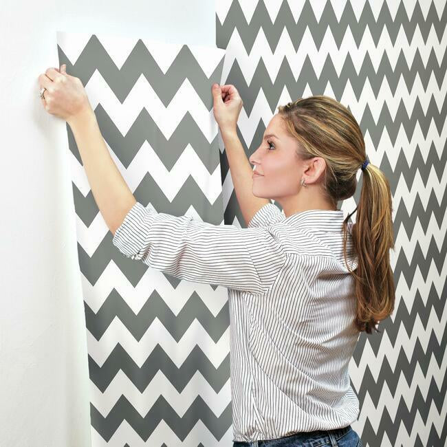 Chevron Sidewall Wallpaper Wallpaper York   
