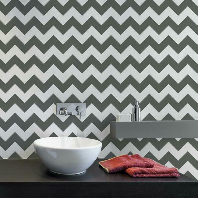 Chevron Sidewall Wallpaper Wallpaper York   