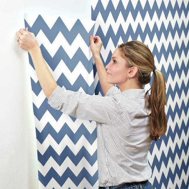 Chevron Sidewall Wallpaper Wallpaper York   