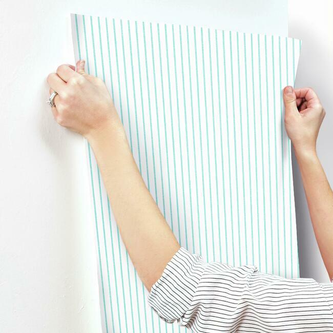 Ticking Stripe Wallpaper Wallpaper York   