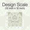 Teardrop Damask Wallpaper Wallpaper Ronald Redding Designs   