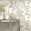 Bird And Blossom Chinoserie Wallpaper Wallpaper Ronald Redding Designs   