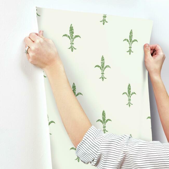 Fleur De Lis Wallpaper Wallpaper Ronald Redding Designs   