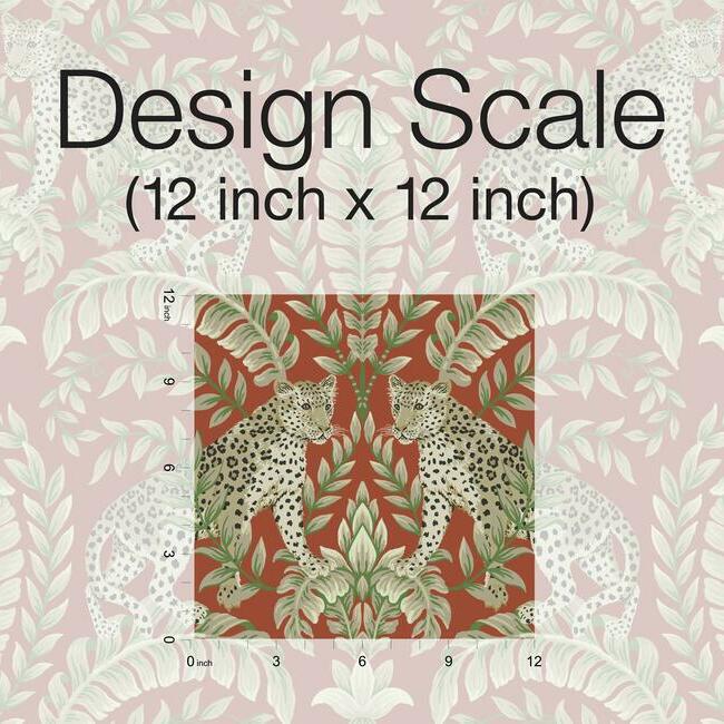Jungle Leopard Wallpaper Wallpaper Ronald Redding Designs   