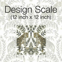 Jungle Leopard Wallpaper Wallpaper Ronald Redding Designs   