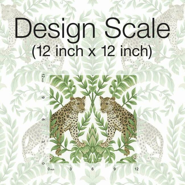Jungle Leopard Wallpaper Wallpaper Ronald Redding Designs   