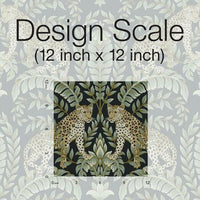 Jungle Leopard Wallpaper Wallpaper Ronald Redding Designs   